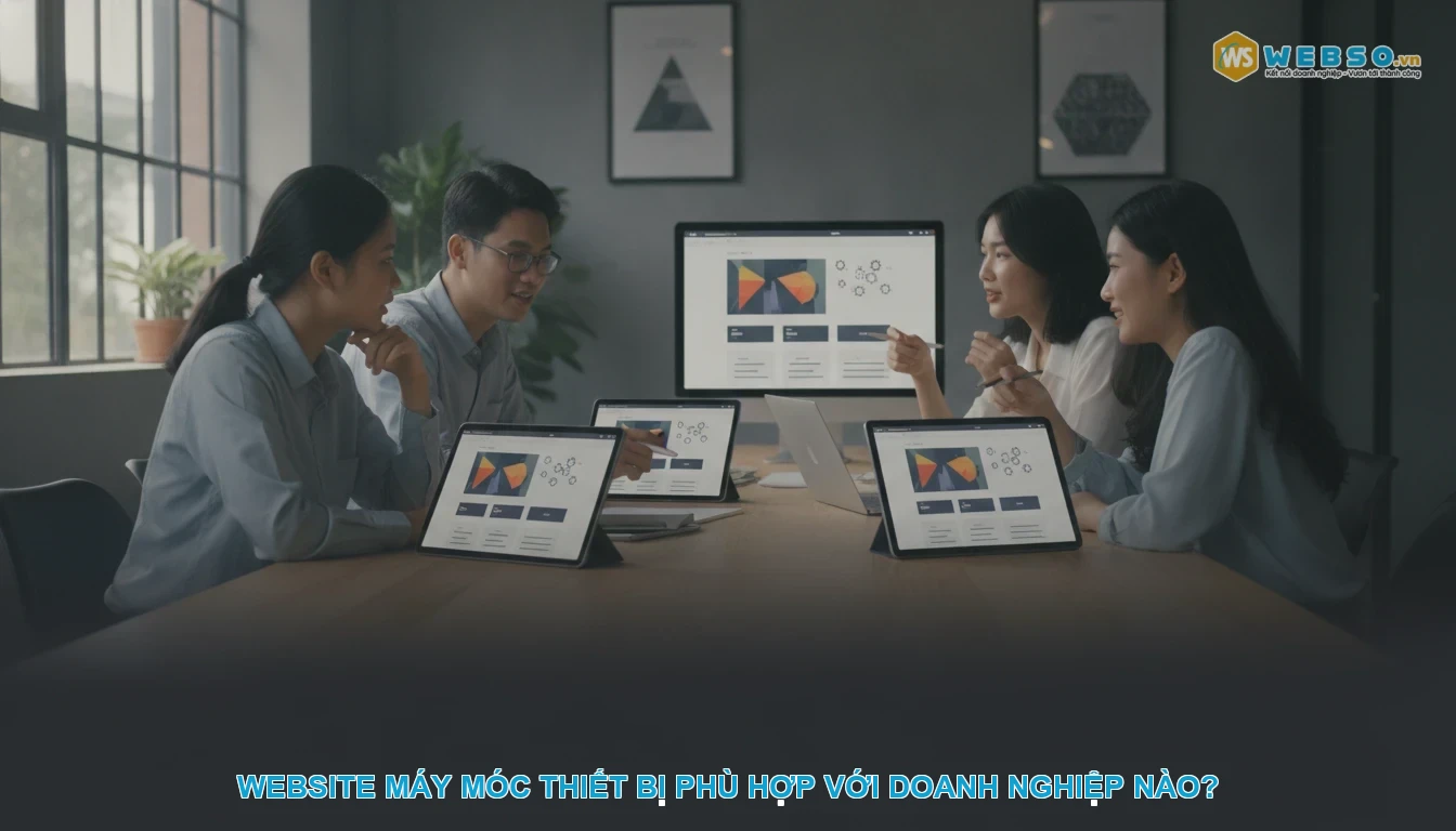 Thiết kế website máy móc thiết bị - Website máy móc thiết bị phù hợp với doanh nghiệp nào?