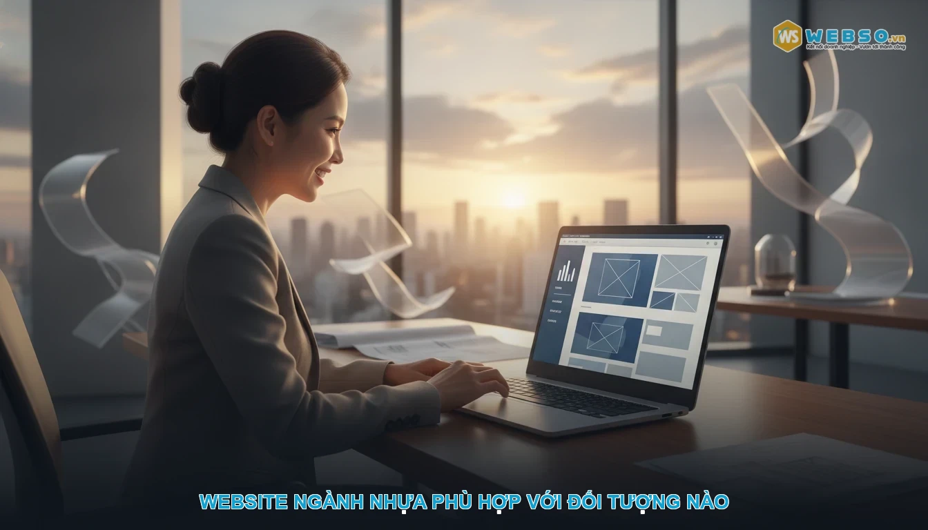 Thiết kế website ngành nhựa - Website ngành nhựa phù hợp với đối tượng nào