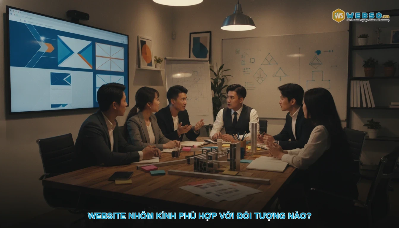 Thiết kế website nhôm kính - Website nhôm kính phù hợp với đối tượng nào?