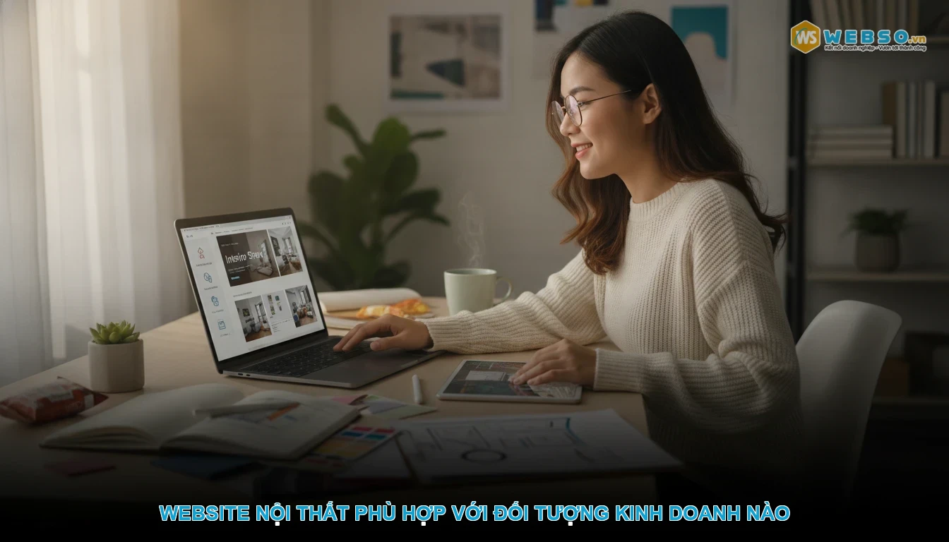 Thiết kế website cửa hàng nội thất - Website nội thất phù hợp với đối tượng kinh doanh nào