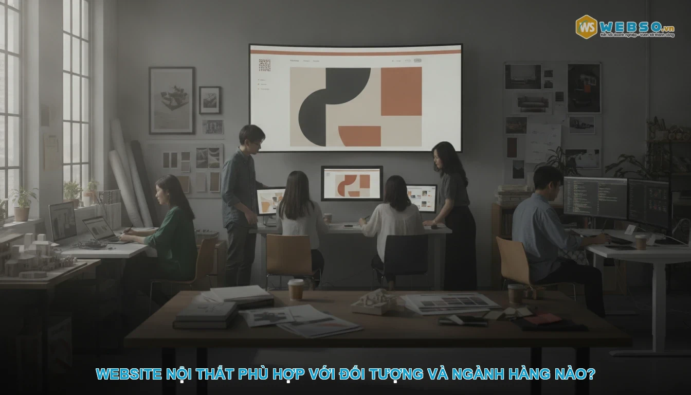 Thiết kế website trang trí nội thất - Website nội thất phù hợp với đối tượng và ngành hàng nào?