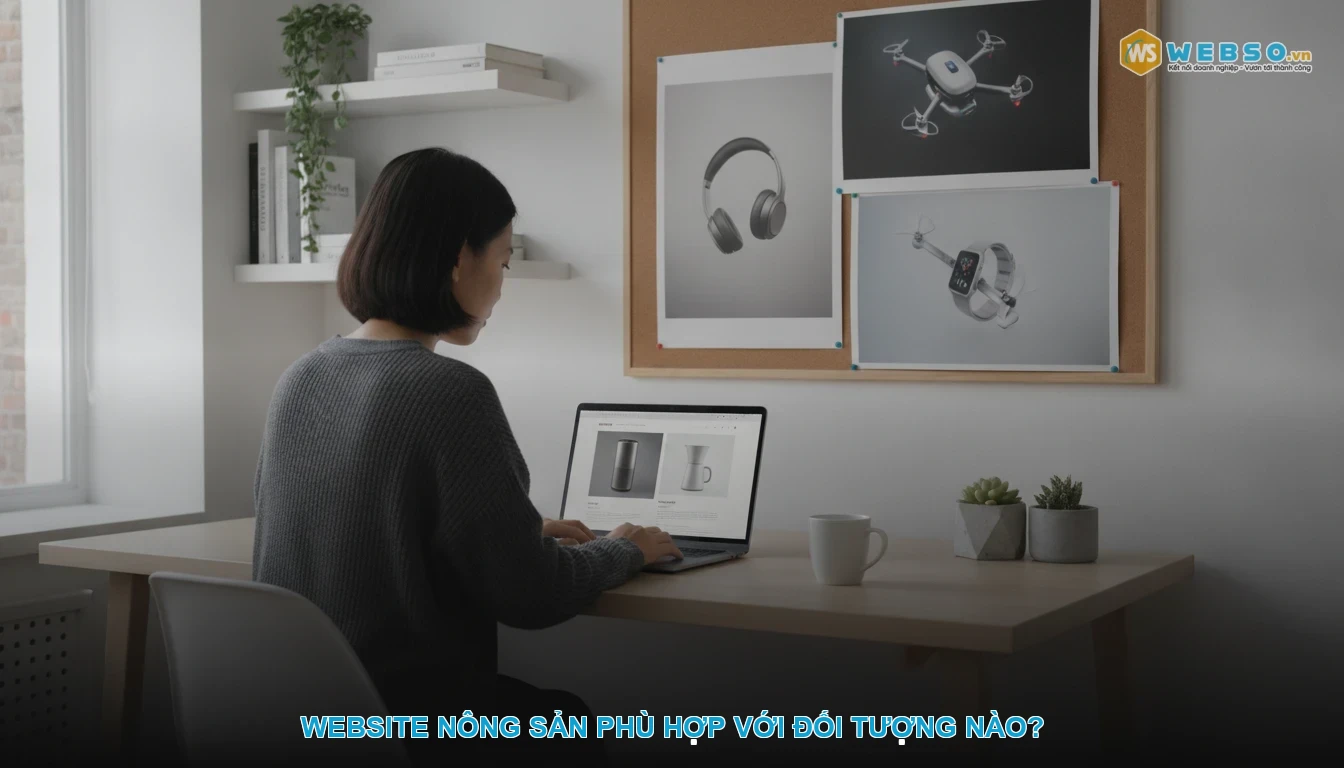 Thiết kế website nông sản - Website Nông Sản Phù Hợp Với Đối Tượng Nào?