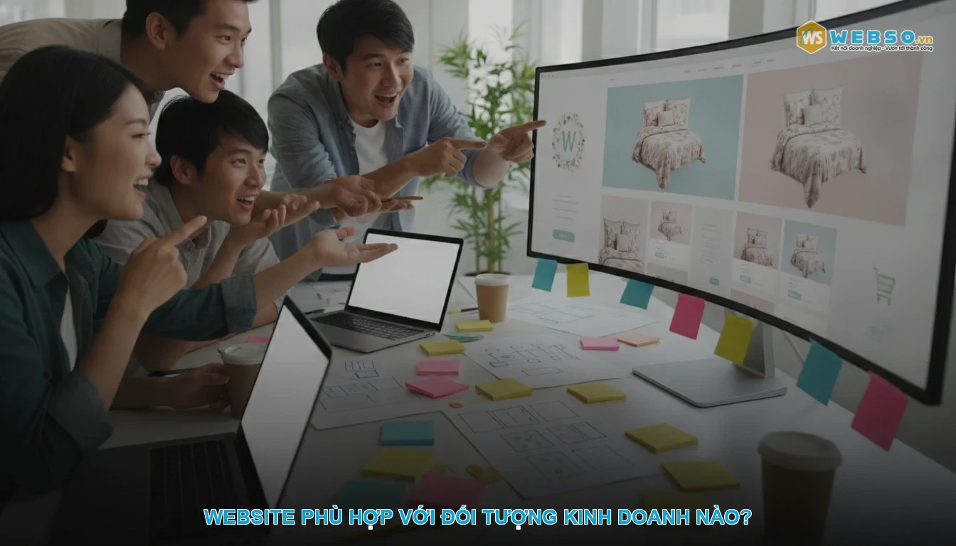 Thiết kế website bán chăn ga gối nệm - Website phù hợp với đối tượng kinh doanh nào?