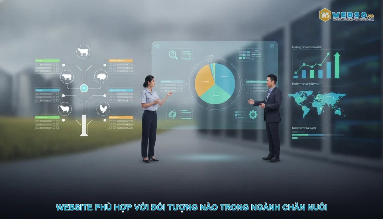 Thiết kế website bán thức ăn chăn nuôi - Website phù hợp với đối tượng nào trong ngành chăn nuôi