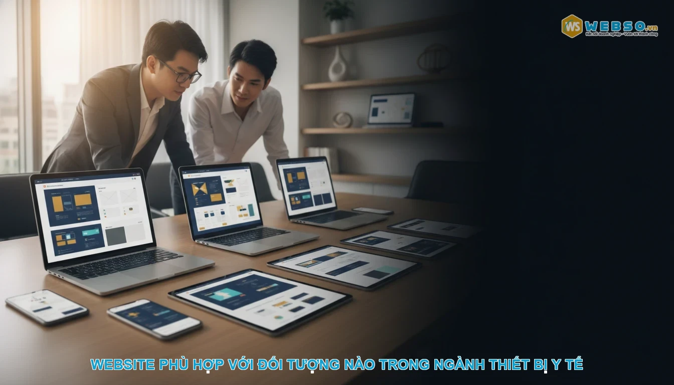 Thiết kế website thiết bị y tế - Website phù hợp với đối tượng nào trong ngành thiết bị y tế