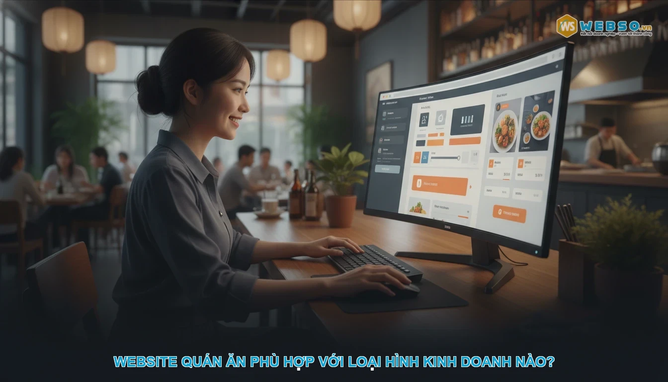 Thiết kế website quán ăn - Website quán ăn phù hợp với loại hình kinh doanh nào?