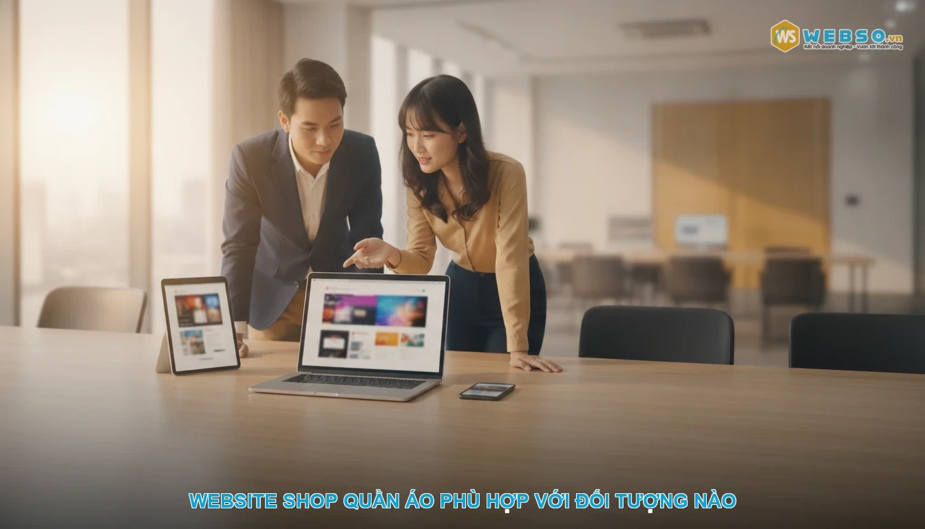 Thiết kế website shop quần áo - Website shop quần áo phù hợp với đối tượng nào