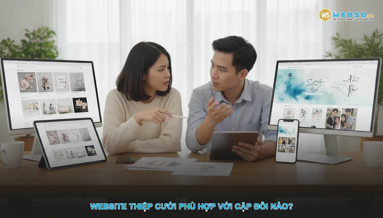 Thiết kế website thiệp cưới - Website Thiệp Cưới Phù Hợp Với Cặp Đôi Nào?