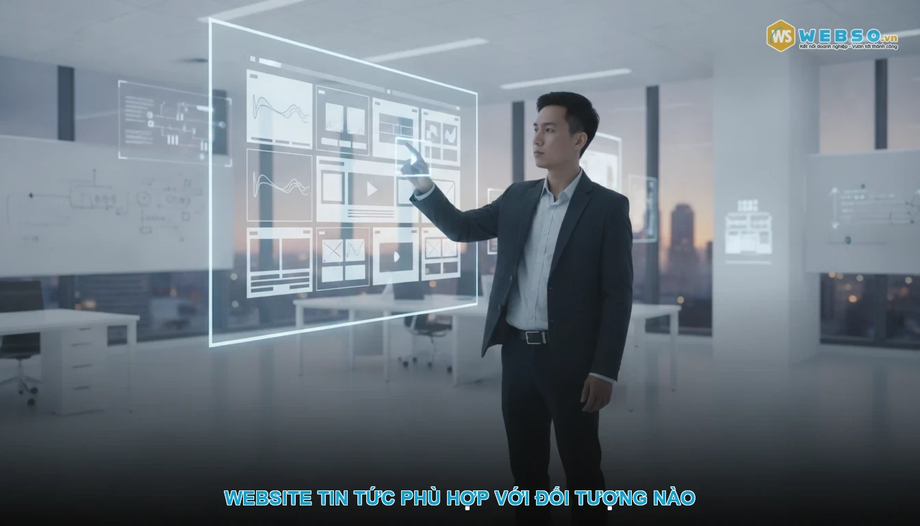 Thiết kế website tin tức - Website tin tức phù hợp với đối tượng nào