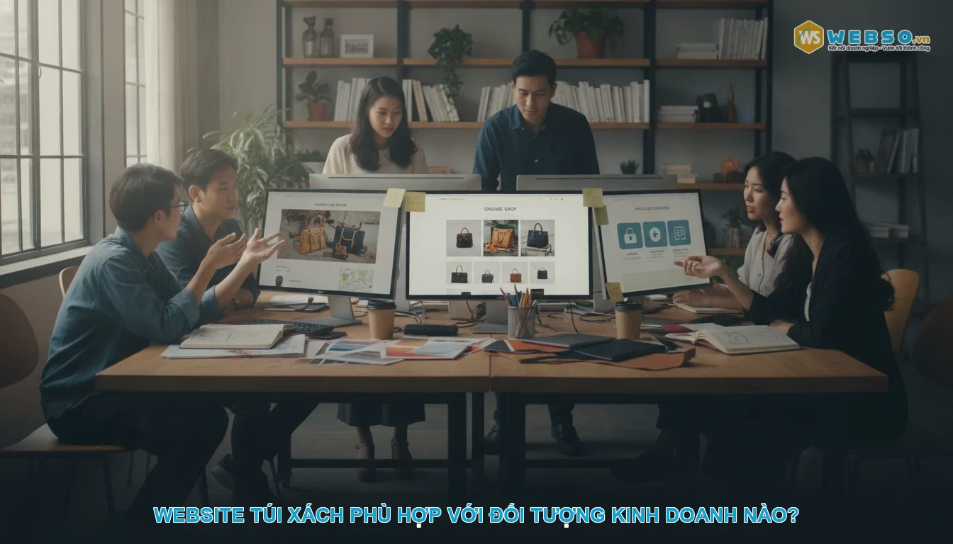 Thiết kế website túi xách - Website túi xách phù hợp với đối tượng kinh doanh nào?
