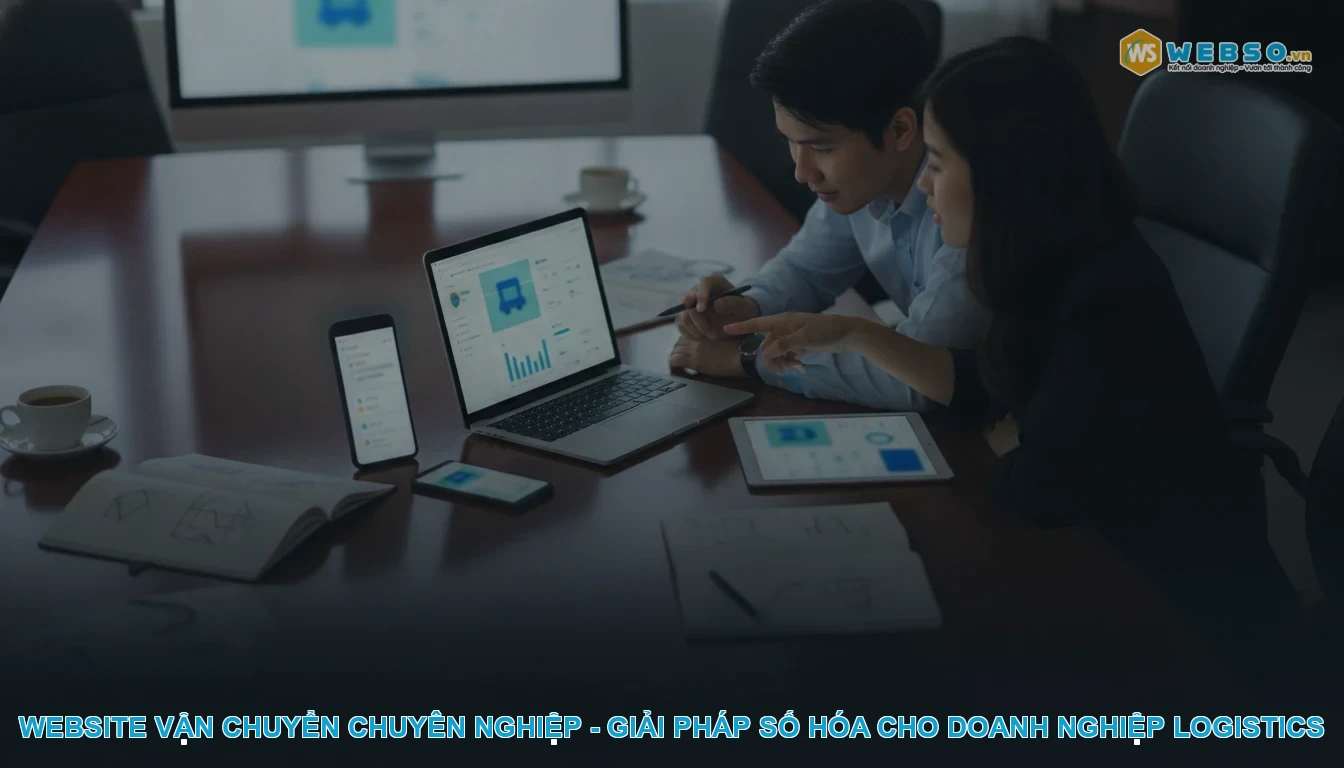 Thiết kế website vận chuyển - Website vận chuyển chuyên nghiệp - Giải pháp số hóa cho doanh nghiệp logistics