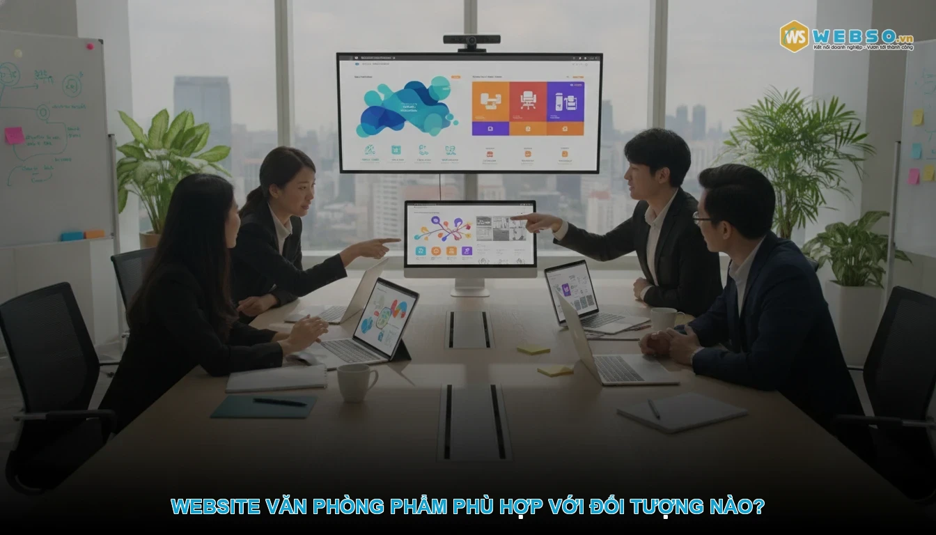 Thiết kế website văn phòng phẩm - Website văn phòng phẩm phù hợp với đối tượng nào?