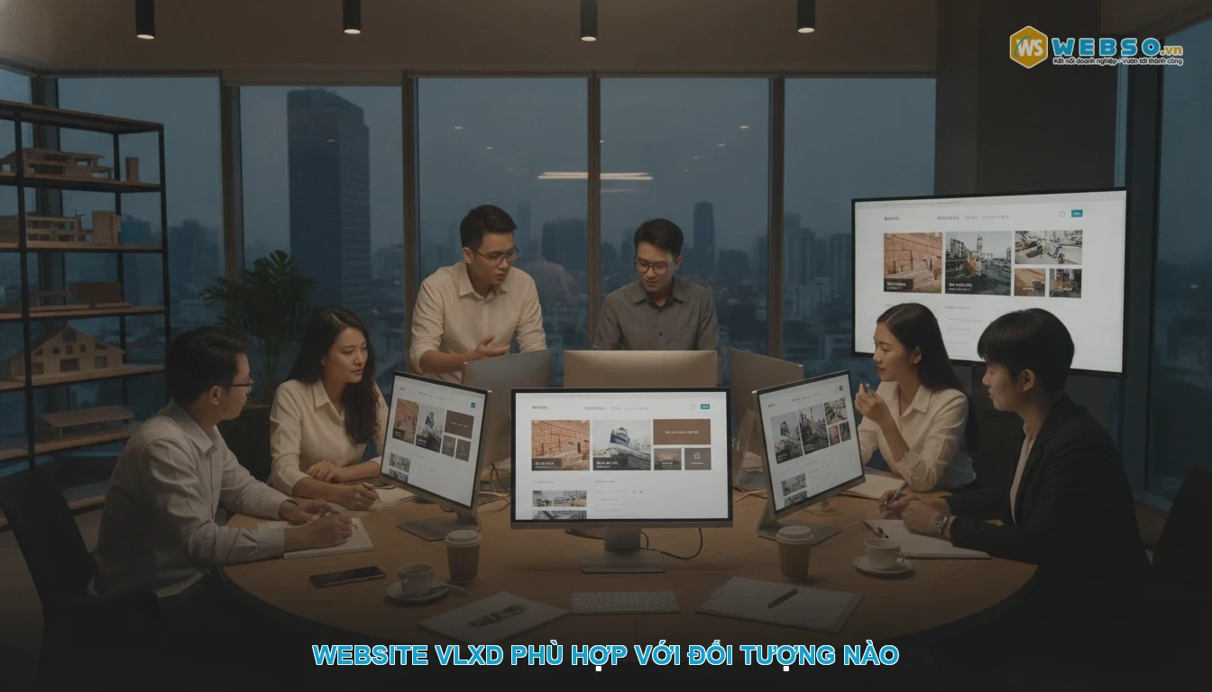 Thiết kế website cung cấp vật liệu xây dựng - Website VLXD phù hợp với đối tượng nào