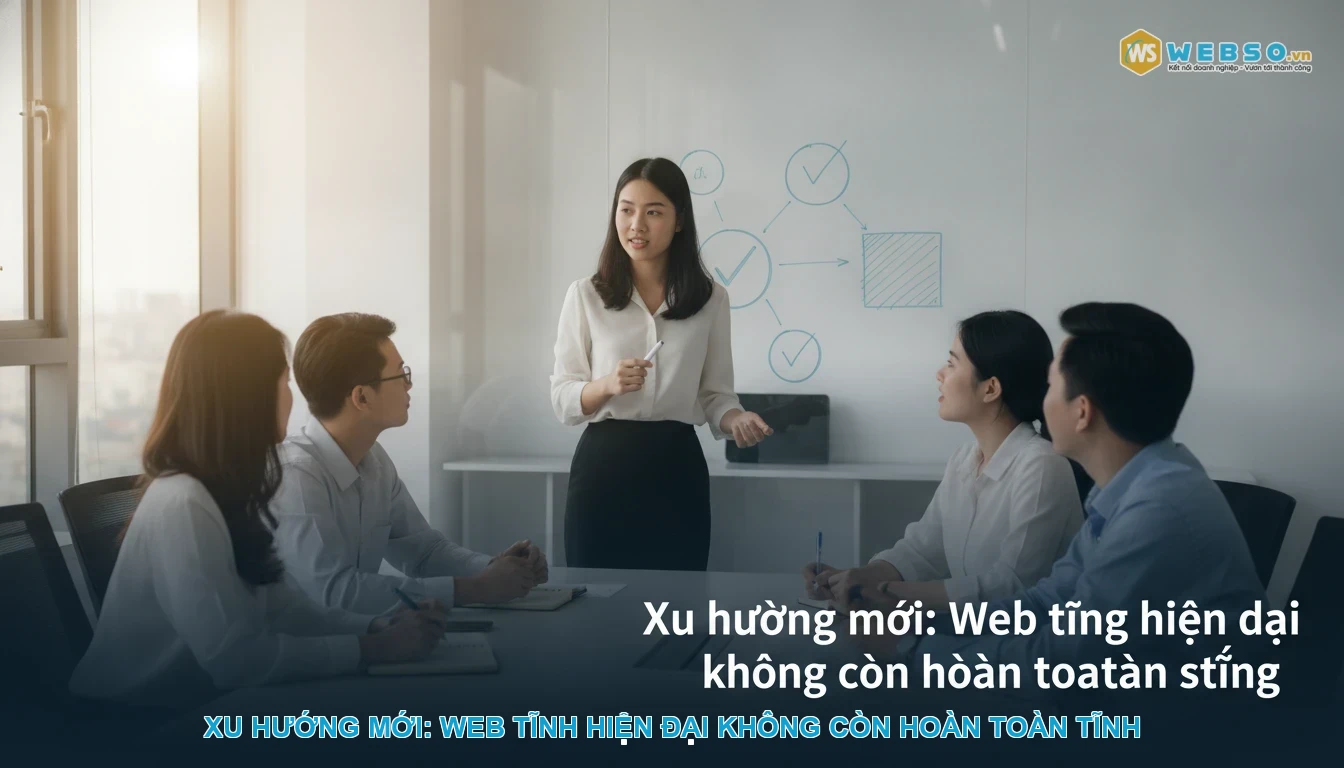 Web tĩnh và web động là gì? - Xu hướng mới: Web tĩnh hiện đại không còn hoàn toàn tĩnh