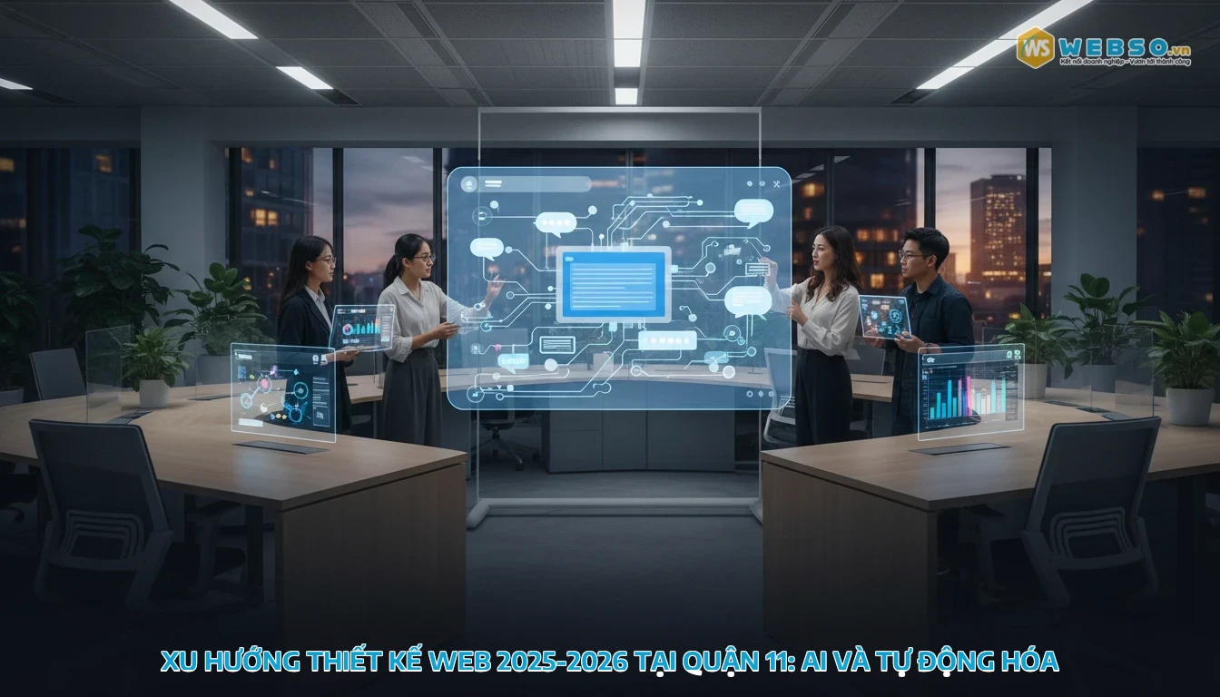 thiết kế web quận 11 - Xu Hướng Thiết Kế Web 2025-2026 Tại Quận 11: AI và Tự Động Hóa