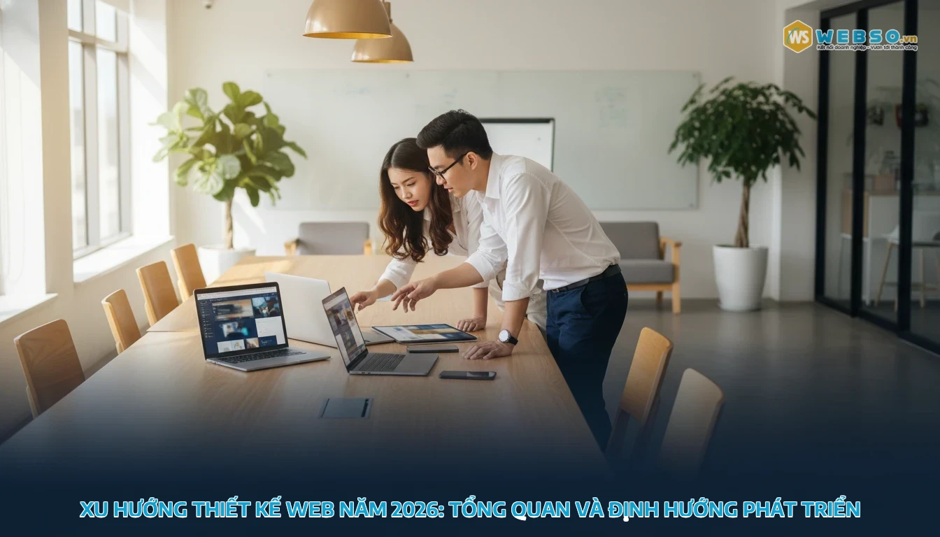 xu hướng thiết kế web - Xu hướng thiết kế web 2026: Định hình trải nghiệm số thế hệ mới