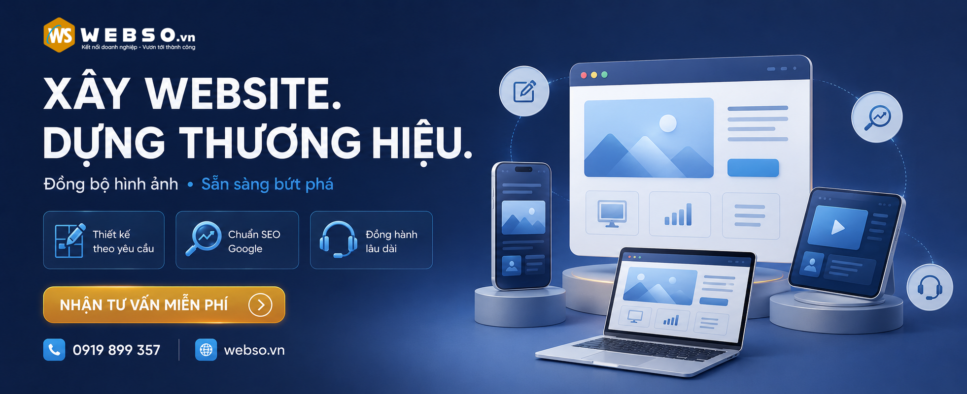 Xây website - Dựng thương hiệu