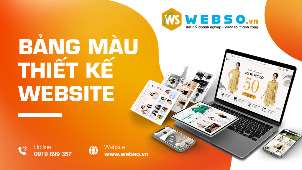 Bảng màu thiết kế web