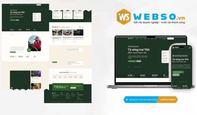 Mẫu website Giới Thiệu Công Ty 09