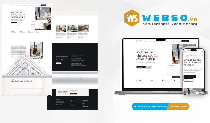 Mẫu website Giới Thiệu Công Ty 10