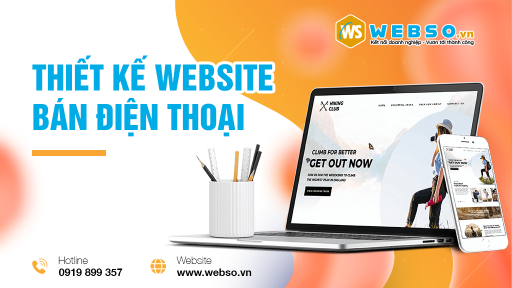 Thiết kế web bán điện thoại