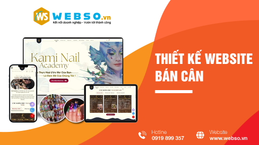 Thiết kế website bán cân