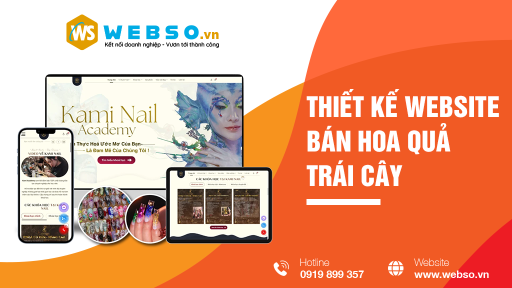 Thiết kế website bán hoa quả, trái cây