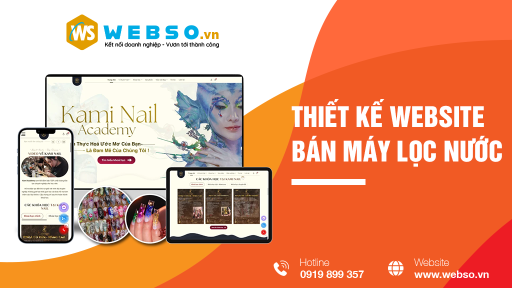 Thiết kế website bán máy lọc nước