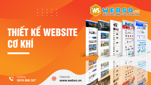 Thiết kế website Cơ Khí