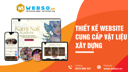Thiết kế website cung cấp vật liệu xây dựng