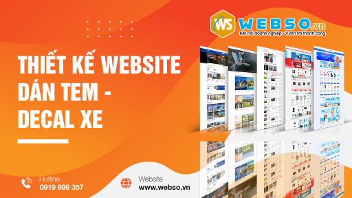 Thiết kế website Dán Tem - Decal xe