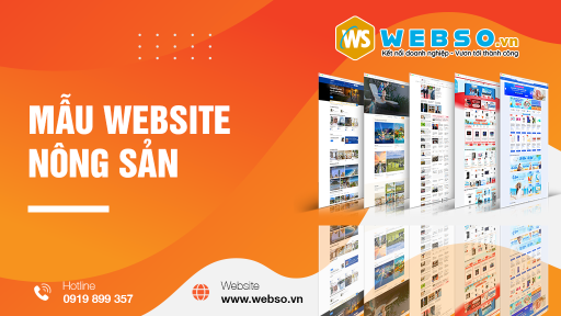 Thiết kế website Nông Sản