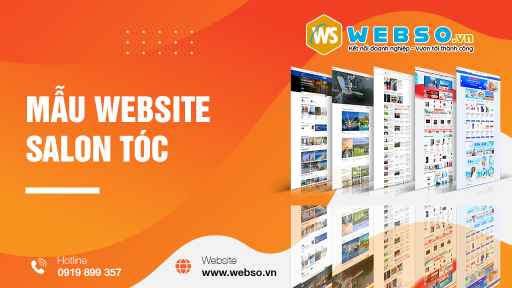 Thiết kế website Salon Tóc