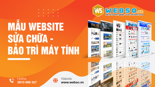 Thiết kế website Sửa Chữa - Bảo Trì máy tính