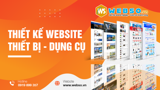 Thiết Kế Website Thiết Bị - Dụng Cụ