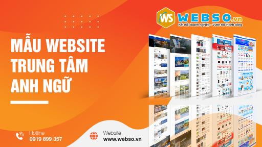 Thiết kế website Trung Tâm Anh Ngữ