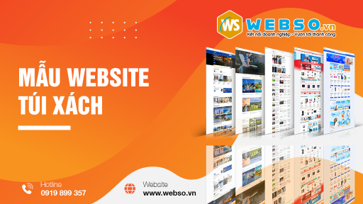 Thiết kế website túi xách