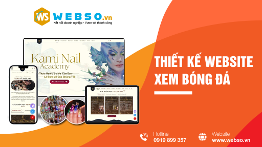 Thiết kế website xem bóng đá