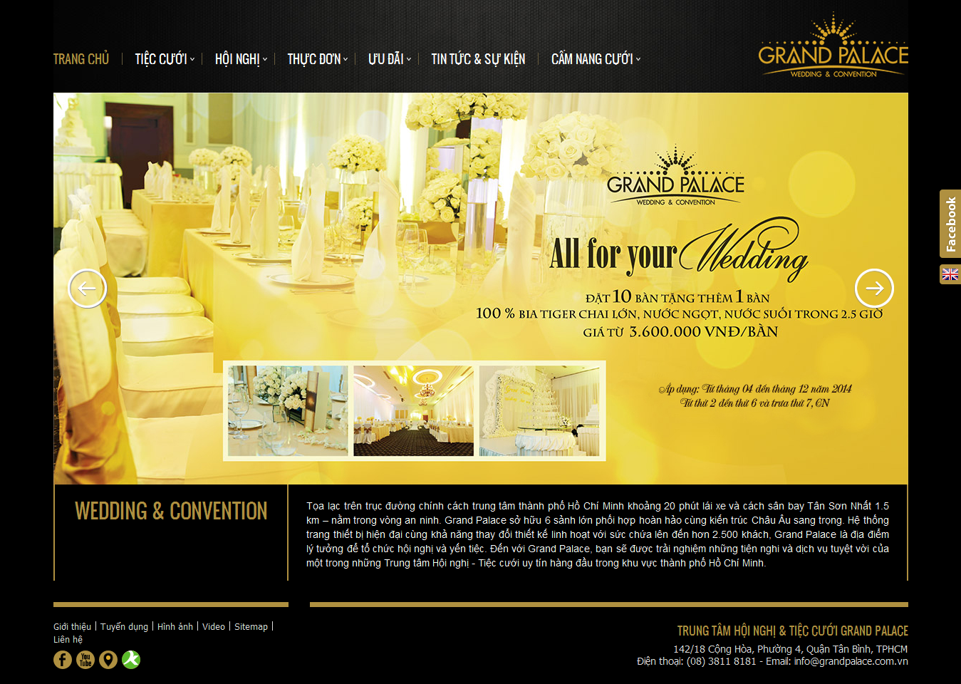 Mẫu website nhà hàng khách sạn 10211