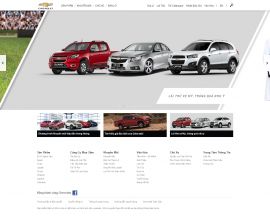 Mẫu website giới thiệu xe 10254